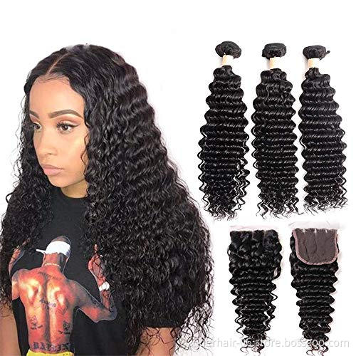 Align Cuticle Line Virgin Hair 300 Brizillian Bundles 22 24 26 Inch Bundles With Closure 20 Inch Real Human Hair Bundles Stright